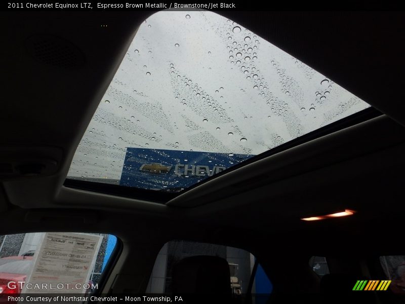 Espresso Brown Metallic / Brownstone/Jet Black 2011 Chevrolet Equinox LTZ