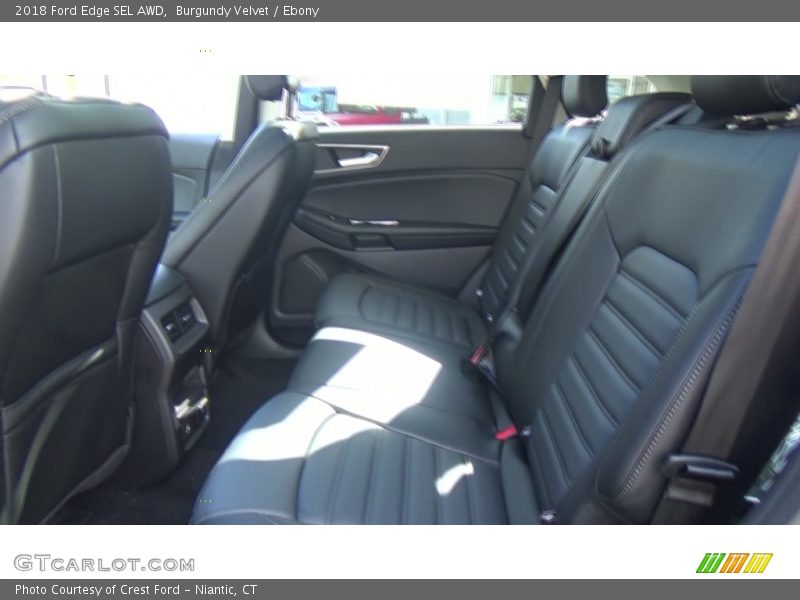 Burgundy Velvet / Ebony 2018 Ford Edge SEL AWD