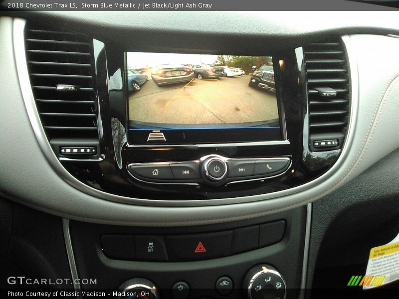 Storm Blue Metallic / Jet Black/Light Ash Gray 2018 Chevrolet Trax LS