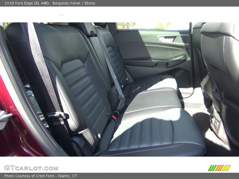 Burgundy Velvet / Ebony 2018 Ford Edge SEL AWD