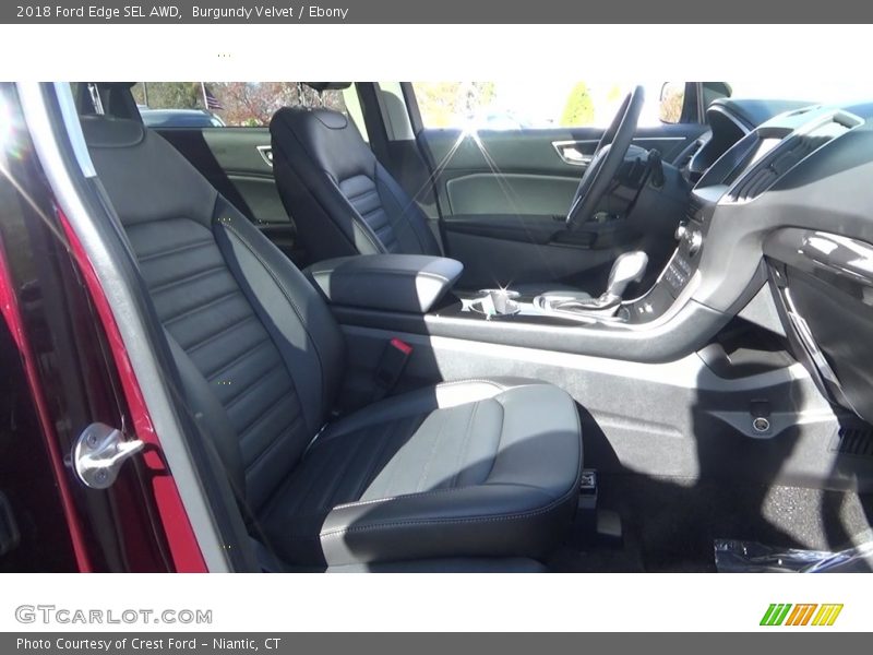 Burgundy Velvet / Ebony 2018 Ford Edge SEL AWD