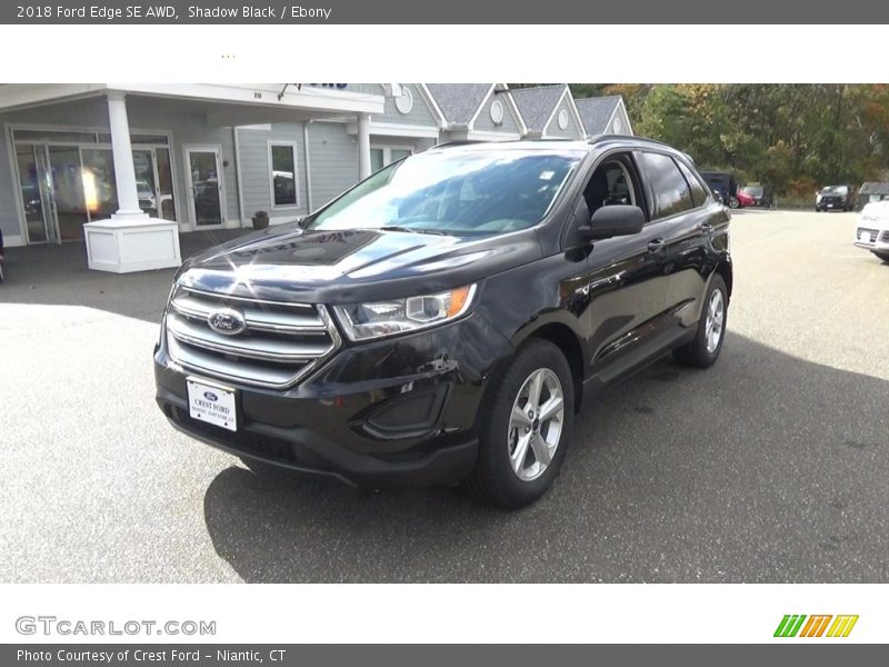 Shadow Black / Ebony 2018 Ford Edge SE AWD