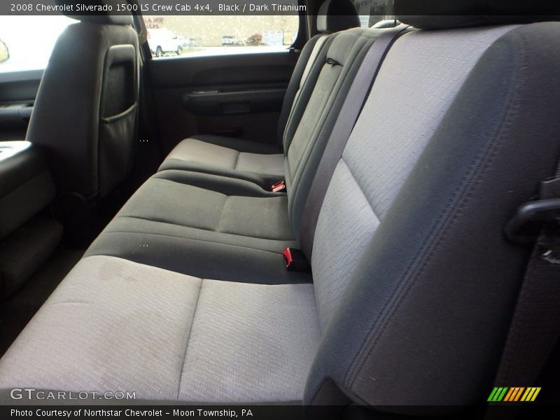 Black / Dark Titanium 2008 Chevrolet Silverado 1500 LS Crew Cab 4x4