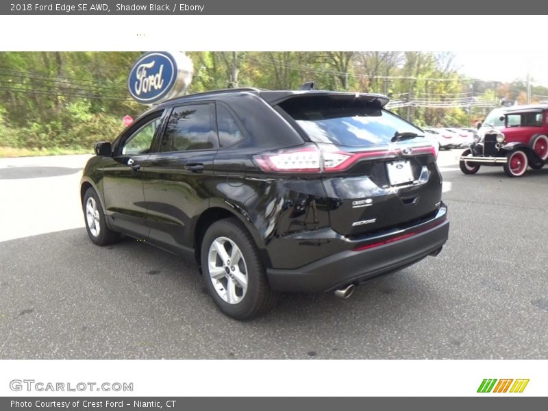 Shadow Black / Ebony 2018 Ford Edge SE AWD