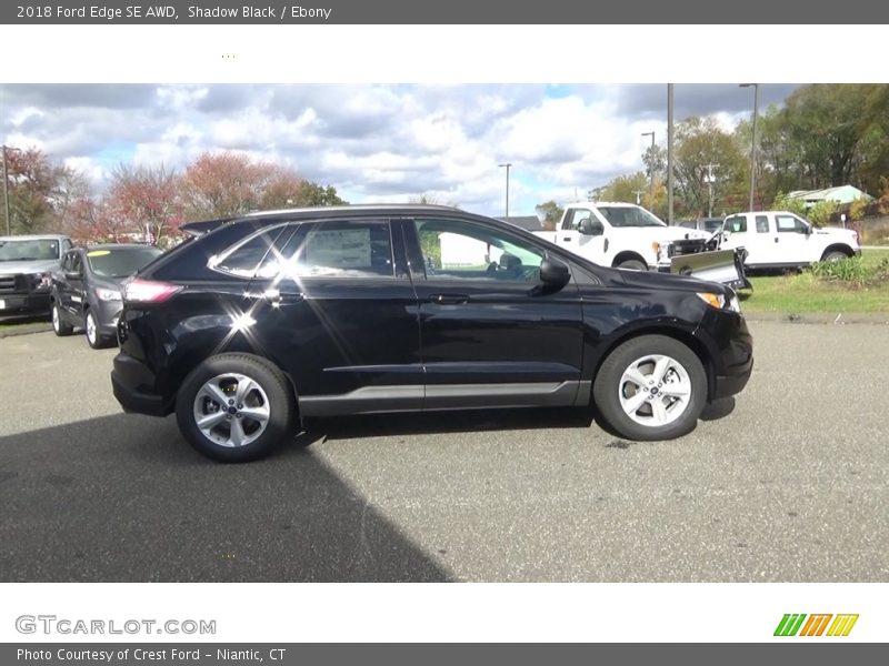 Shadow Black / Ebony 2018 Ford Edge SE AWD