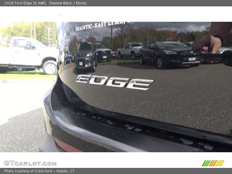 Shadow Black / Ebony 2018 Ford Edge SE AWD