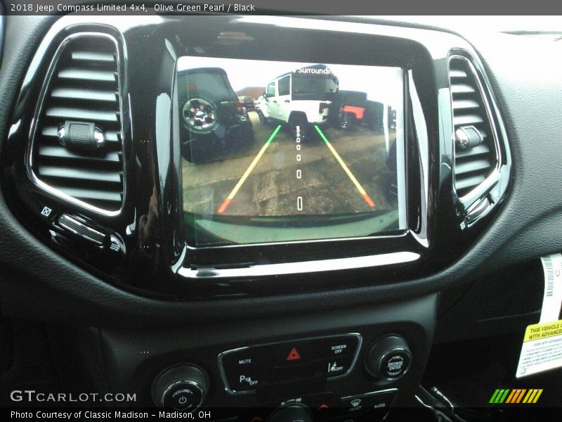 Olive Green Pearl / Black 2018 Jeep Compass Limited 4x4