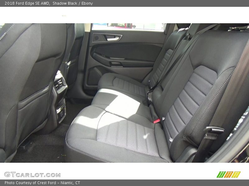 Shadow Black / Ebony 2018 Ford Edge SE AWD