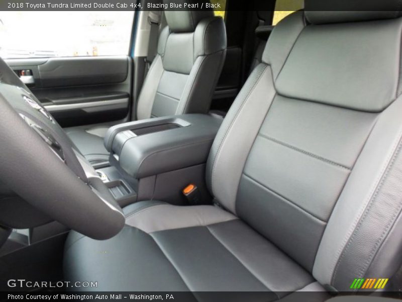 Front Seat of 2018 Tundra Limited Double Cab 4x4