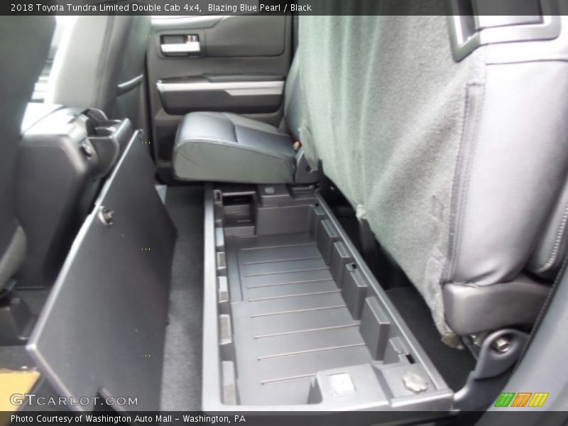 Rear Seat of 2018 Tundra Limited Double Cab 4x4