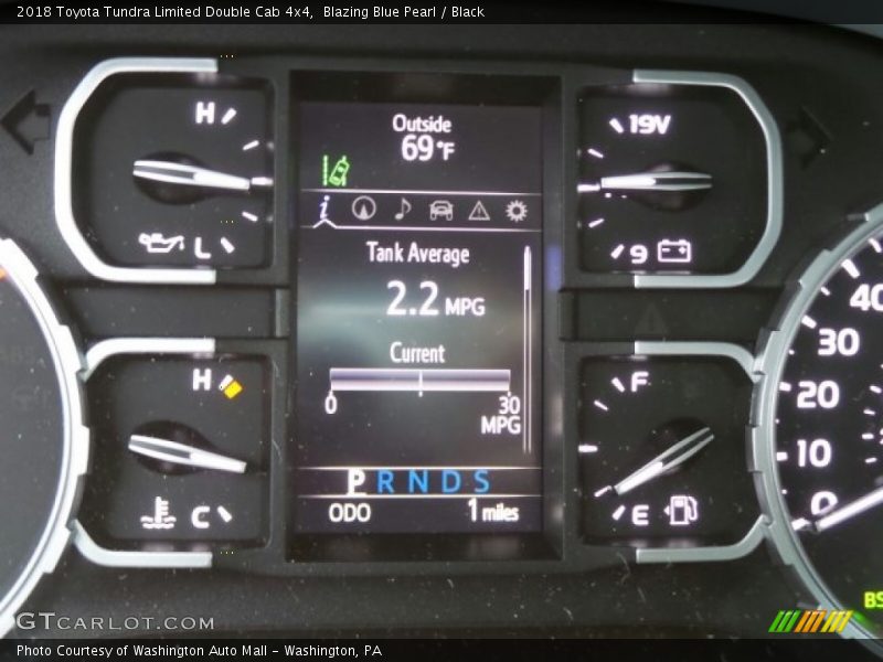  2018 Tundra Limited Double Cab 4x4 Limited Double Cab 4x4 Gauges