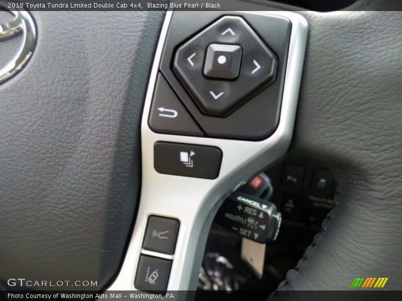 Controls of 2018 Tundra Limited Double Cab 4x4