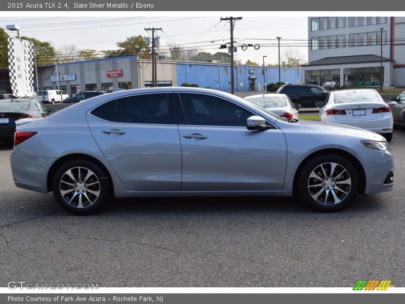 Slate Silver Metallic / Ebony 2015 Acura TLX 2.4