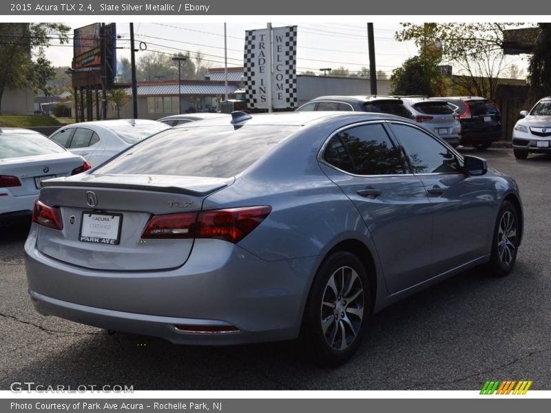Slate Silver Metallic / Ebony 2015 Acura TLX 2.4