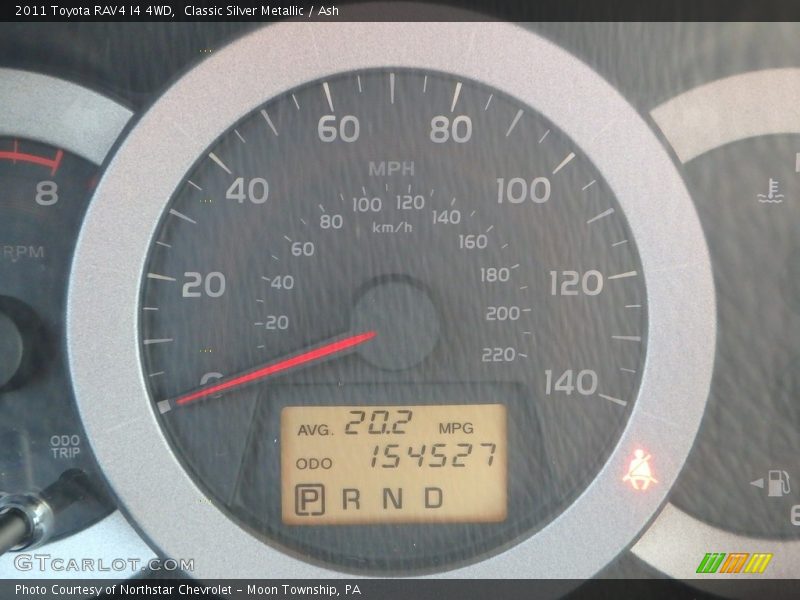 Classic Silver Metallic / Ash 2011 Toyota RAV4 I4 4WD