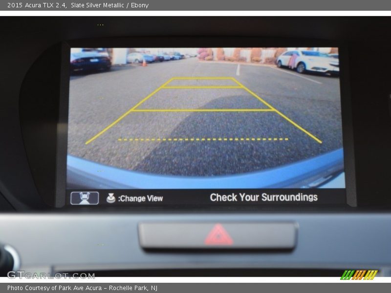 Slate Silver Metallic / Ebony 2015 Acura TLX 2.4