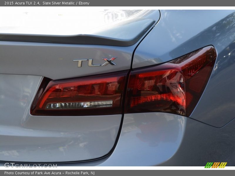 Slate Silver Metallic / Ebony 2015 Acura TLX 2.4