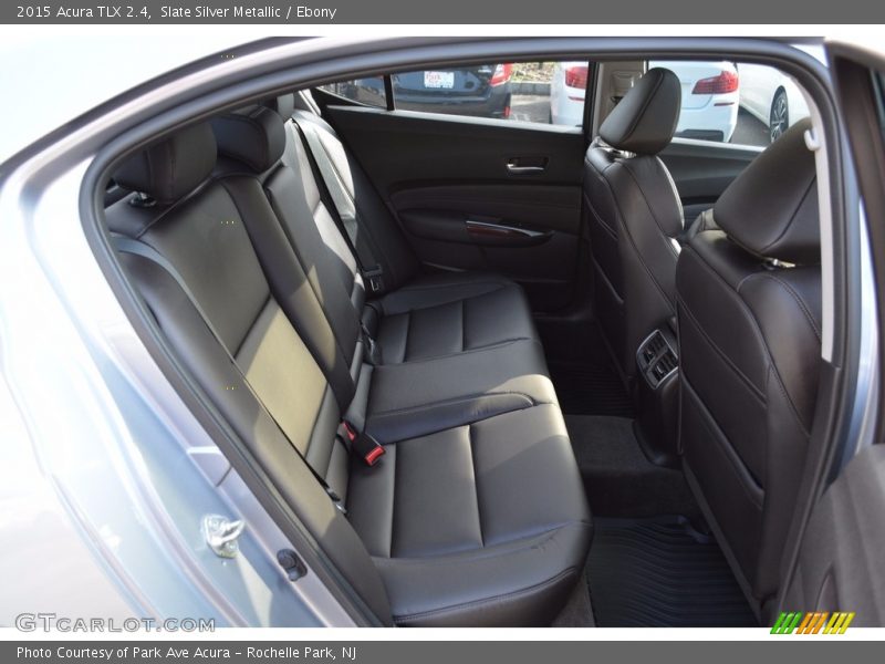 Slate Silver Metallic / Ebony 2015 Acura TLX 2.4