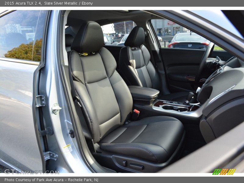 Slate Silver Metallic / Ebony 2015 Acura TLX 2.4