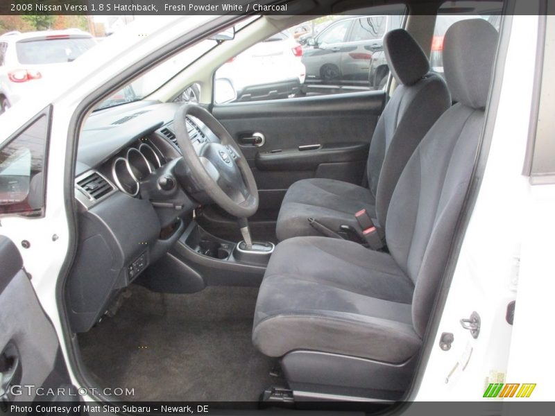 Fresh Powder White / Charcoal 2008 Nissan Versa 1.8 S Hatchback