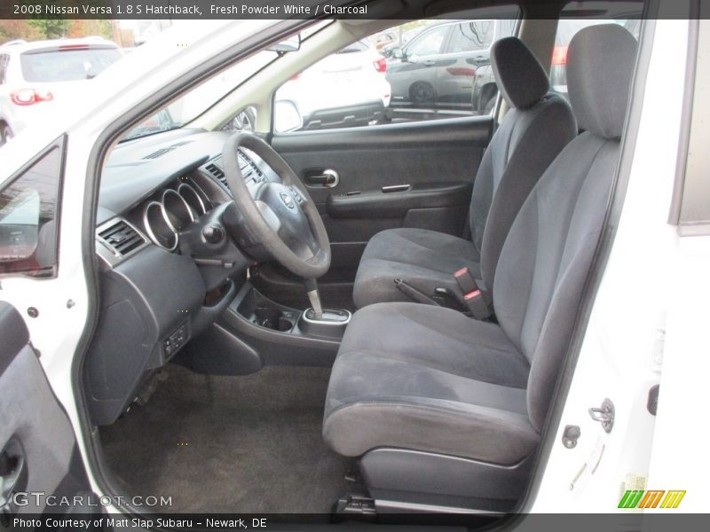 Fresh Powder White / Charcoal 2008 Nissan Versa 1.8 S Hatchback