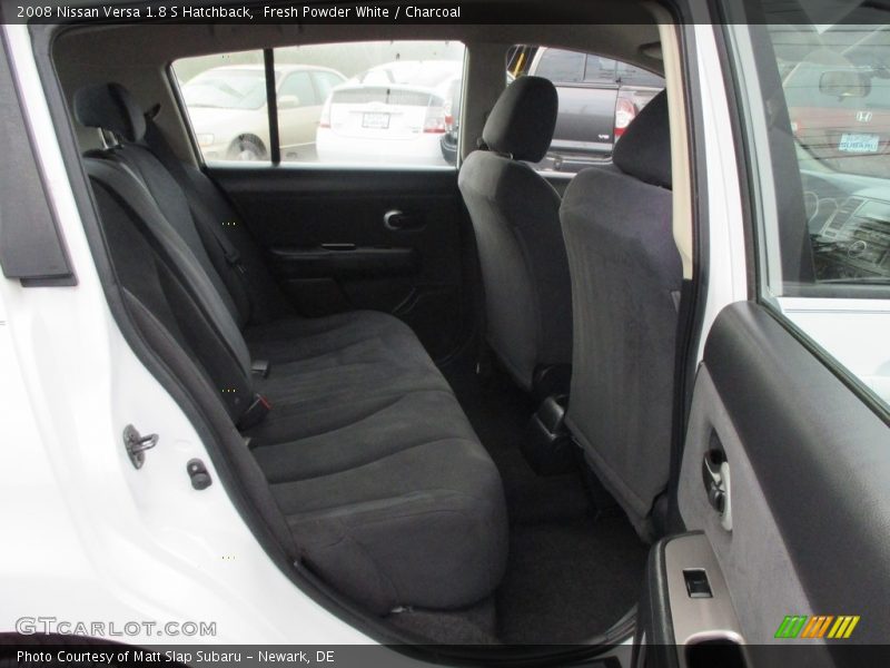 Fresh Powder White / Charcoal 2008 Nissan Versa 1.8 S Hatchback