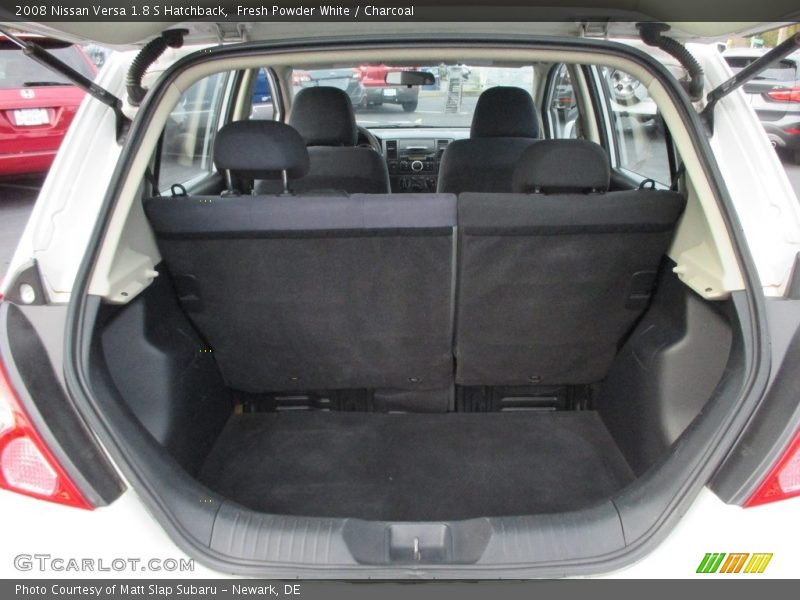 Fresh Powder White / Charcoal 2008 Nissan Versa 1.8 S Hatchback