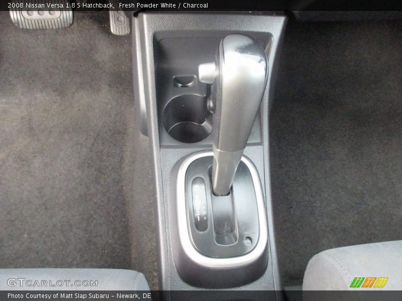 Fresh Powder White / Charcoal 2008 Nissan Versa 1.8 S Hatchback