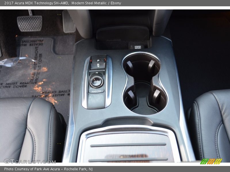 Modern Steel Metallic / Ebony 2017 Acura MDX Technology SH-AWD