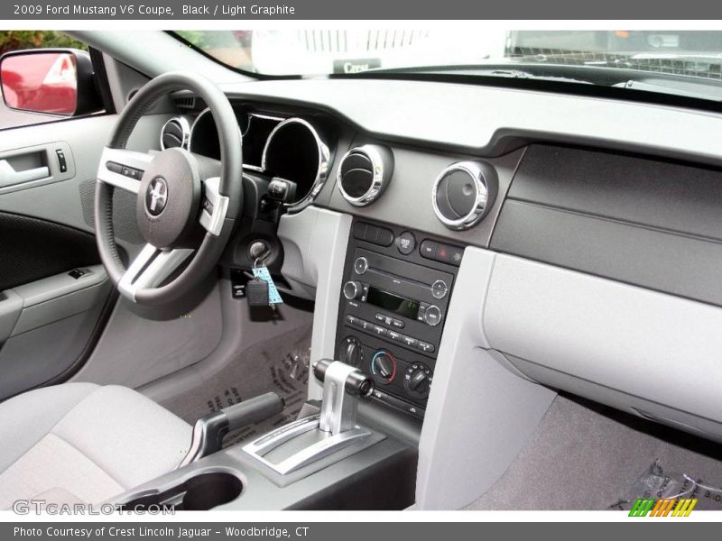 Black / Light Graphite 2009 Ford Mustang V6 Coupe