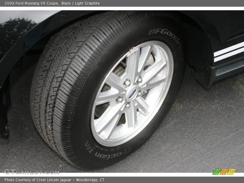 Black / Light Graphite 2009 Ford Mustang V6 Coupe