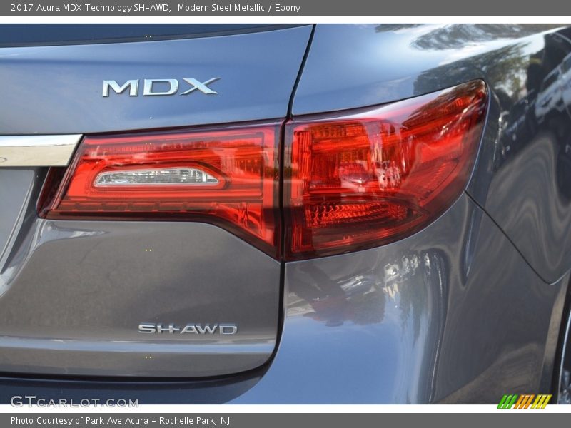 Modern Steel Metallic / Ebony 2017 Acura MDX Technology SH-AWD