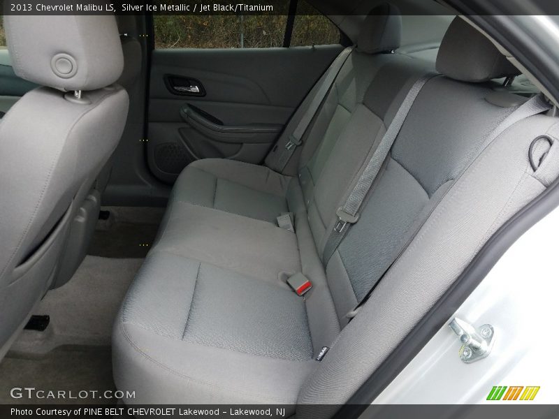 Silver Ice Metallic / Jet Black/Titanium 2013 Chevrolet Malibu LS