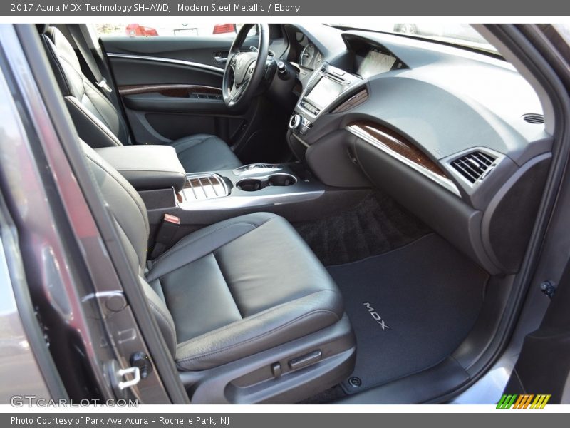 Modern Steel Metallic / Ebony 2017 Acura MDX Technology SH-AWD