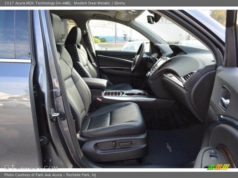 Modern Steel Metallic / Ebony 2017 Acura MDX Technology SH-AWD