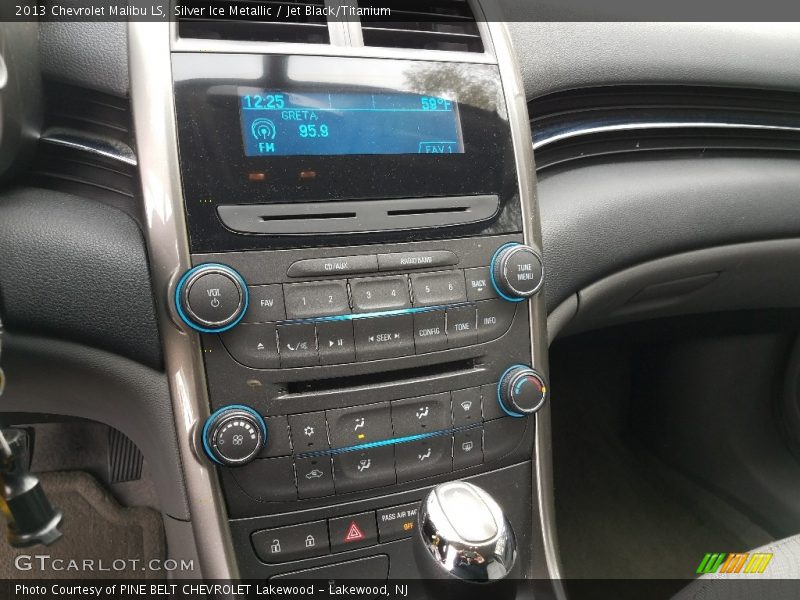 Silver Ice Metallic / Jet Black/Titanium 2013 Chevrolet Malibu LS