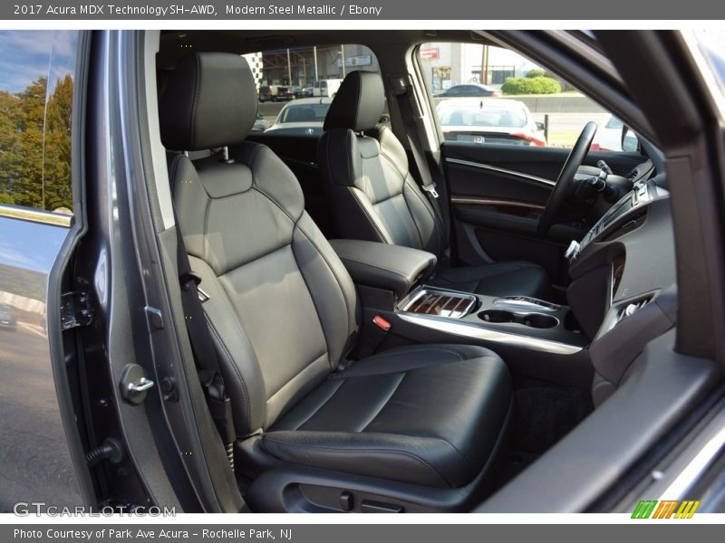 Modern Steel Metallic / Ebony 2017 Acura MDX Technology SH-AWD