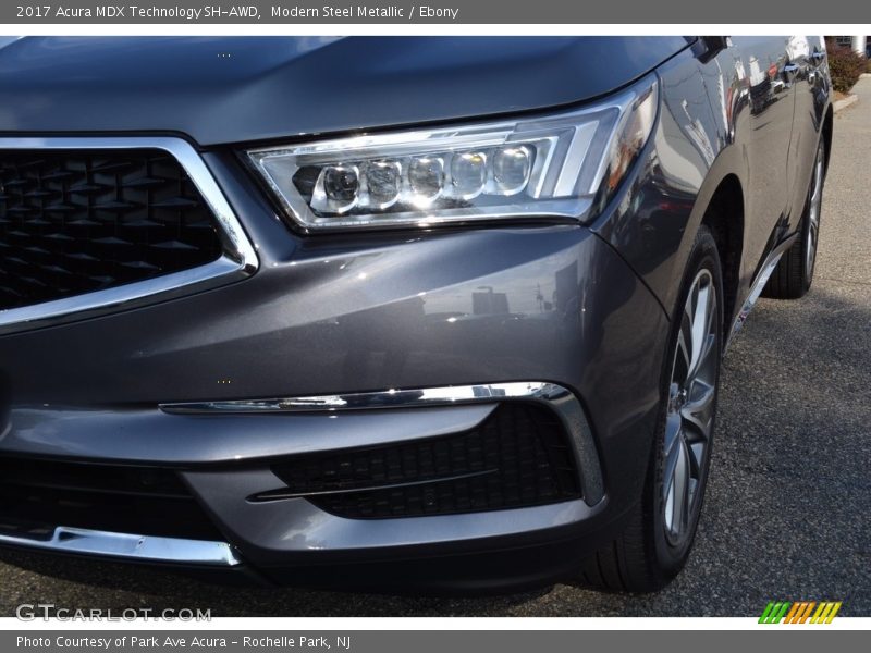 Modern Steel Metallic / Ebony 2017 Acura MDX Technology SH-AWD
