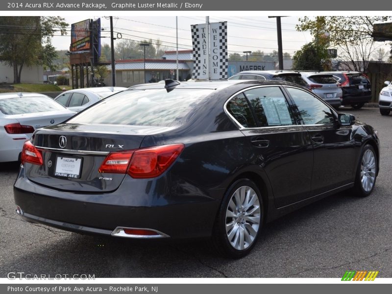 Graphite Luster Metallic / Ebony 2014 Acura RLX Advance Package