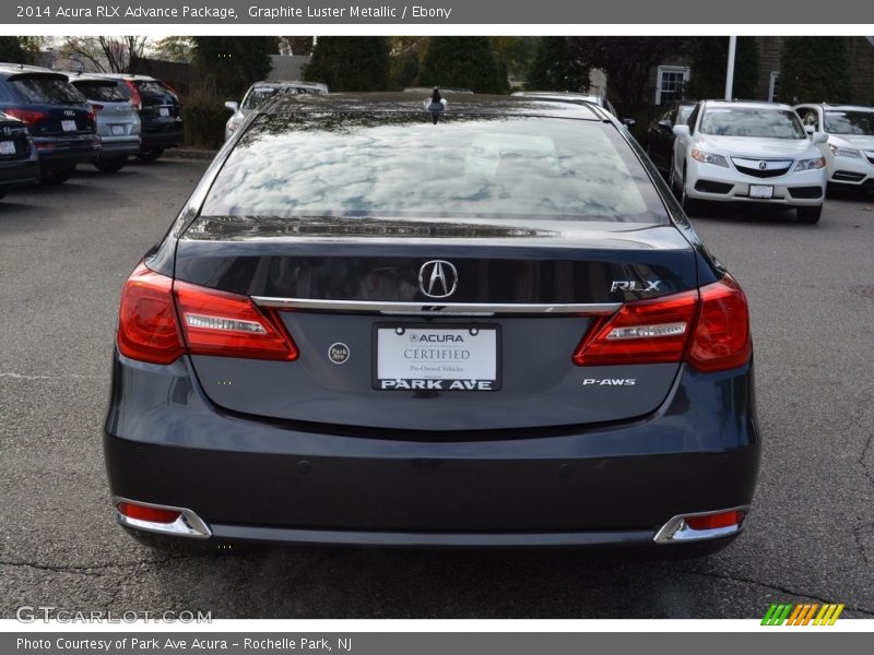 Graphite Luster Metallic / Ebony 2014 Acura RLX Advance Package