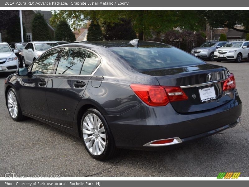 Graphite Luster Metallic / Ebony 2014 Acura RLX Advance Package