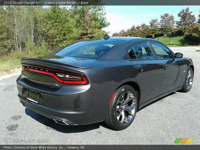 Granite Crystal Metallic / Black 2016 Dodge Charger R/T