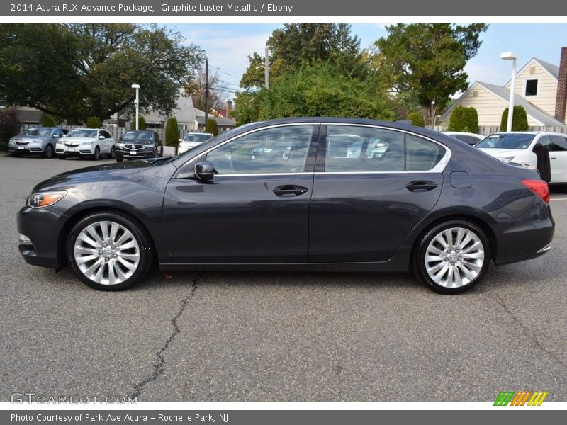 Graphite Luster Metallic / Ebony 2014 Acura RLX Advance Package