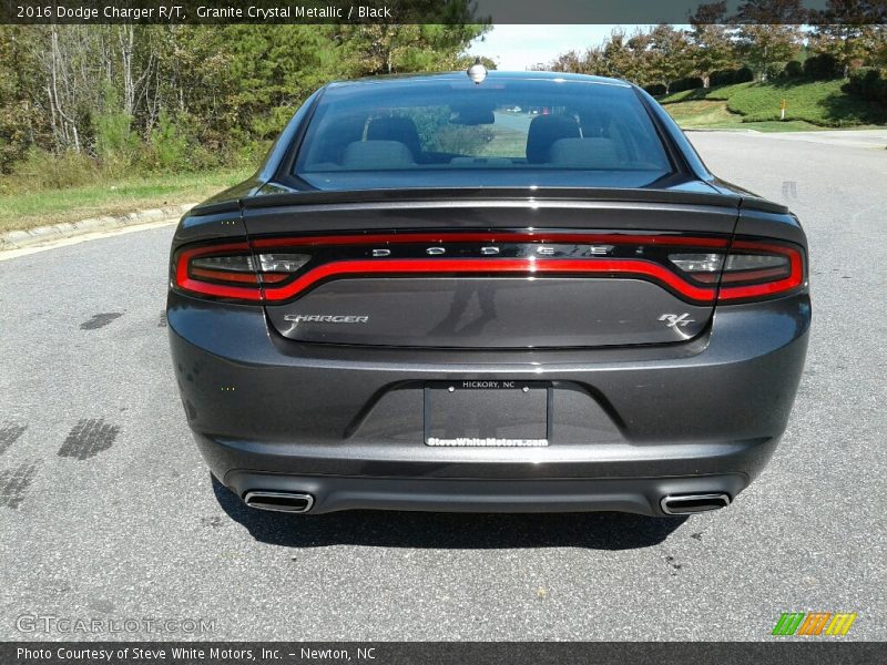Granite Crystal Metallic / Black 2016 Dodge Charger R/T