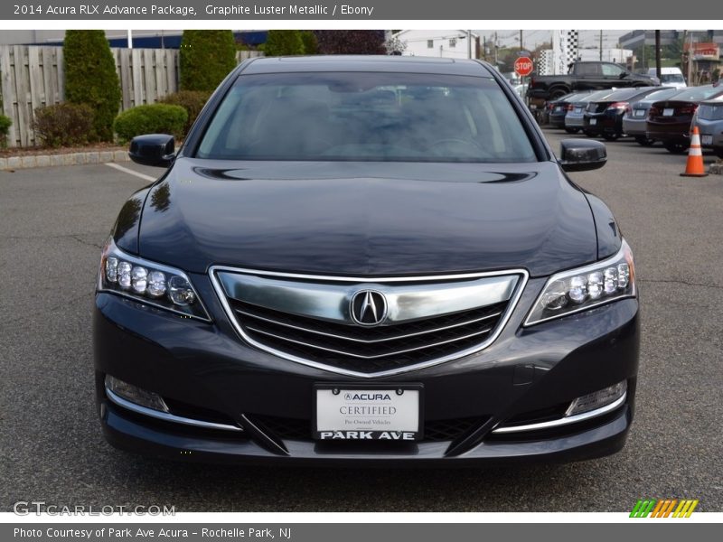 Graphite Luster Metallic / Ebony 2014 Acura RLX Advance Package
