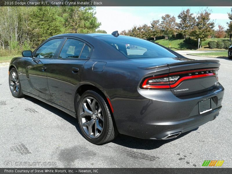 Granite Crystal Metallic / Black 2016 Dodge Charger R/T