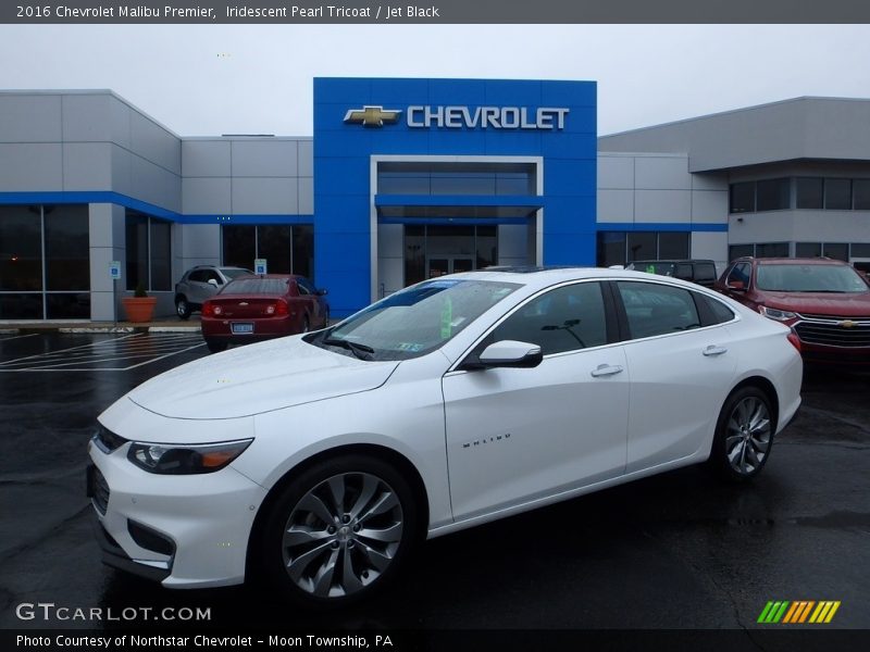 Iridescent Pearl Tricoat / Jet Black 2016 Chevrolet Malibu Premier