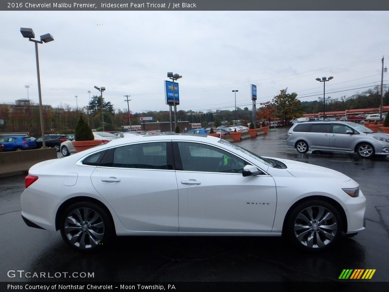 Iridescent Pearl Tricoat / Jet Black 2016 Chevrolet Malibu Premier