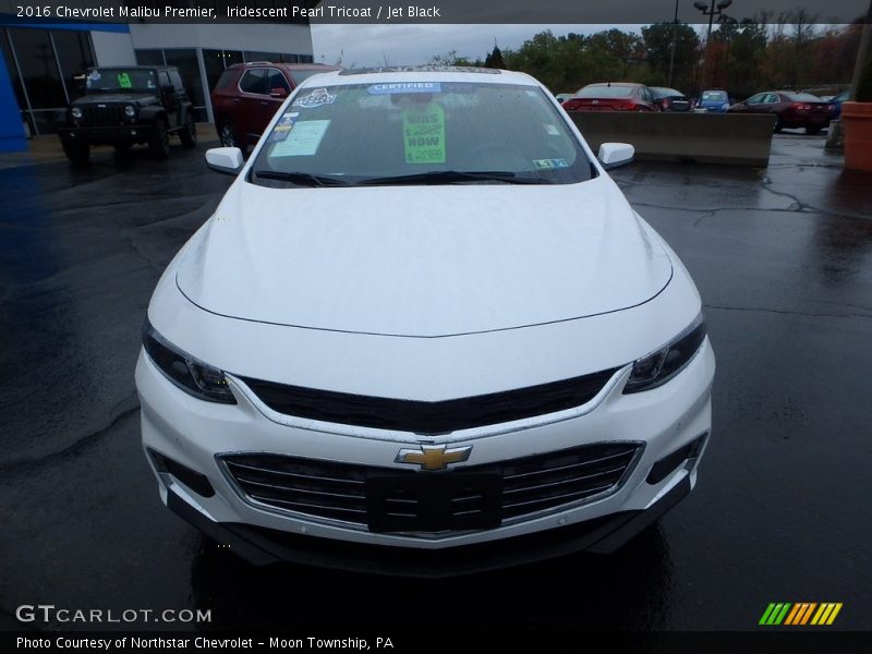 Iridescent Pearl Tricoat / Jet Black 2016 Chevrolet Malibu Premier