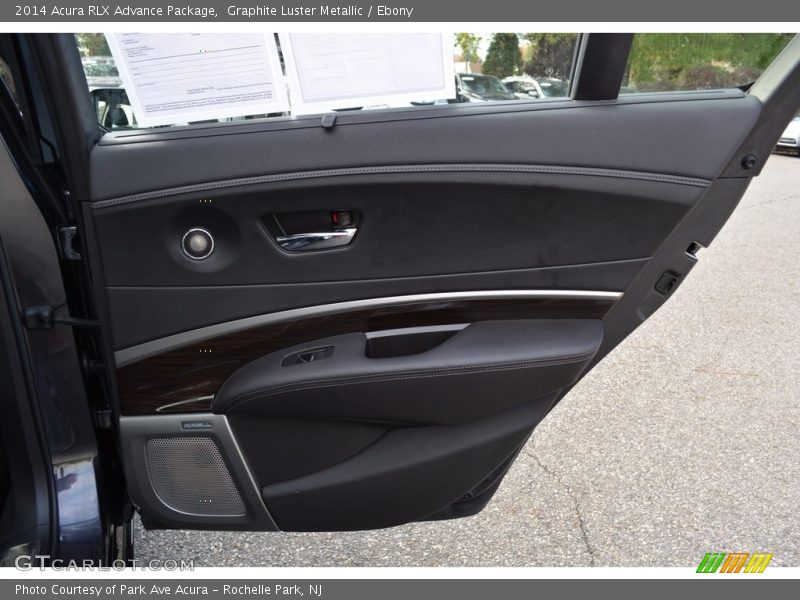 Graphite Luster Metallic / Ebony 2014 Acura RLX Advance Package